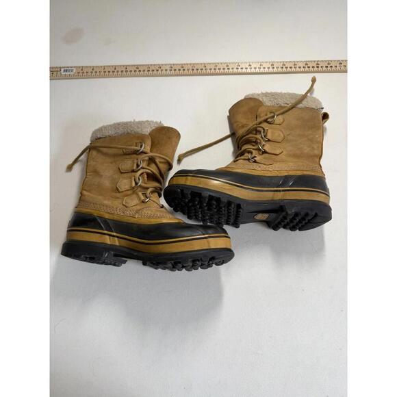 Sorel Caribou Stack Waterproof Men's Snow Boots Size 8 - Picture 2 of 6